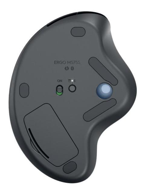 MOUSE ERGONOMICO LOGITECH M575 S TRACKBALL INALAMBRICO TRACKBALL 2.000DPI RF INALAMBRICO-BLUETOOTH NEGRO - Imagen 3