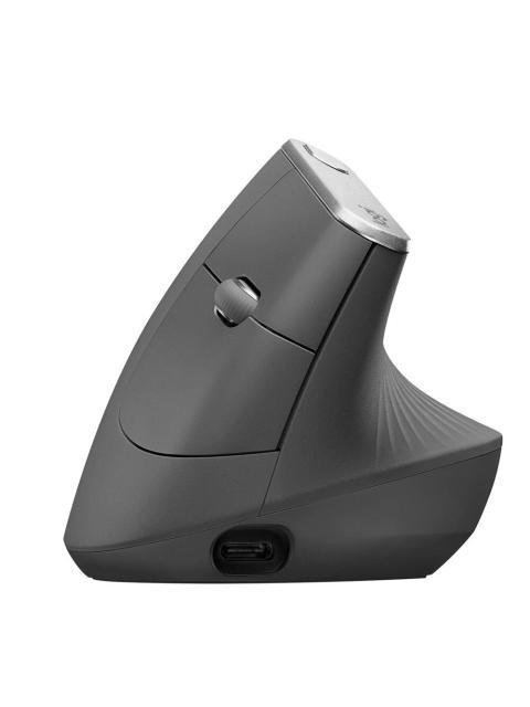 MOUSE ERGONOMICO LOGITECH MX VERTICAL INALAMBRICO OPTICO 4.000DPI RF INALAMBRICO NEGRO - Imagen 6