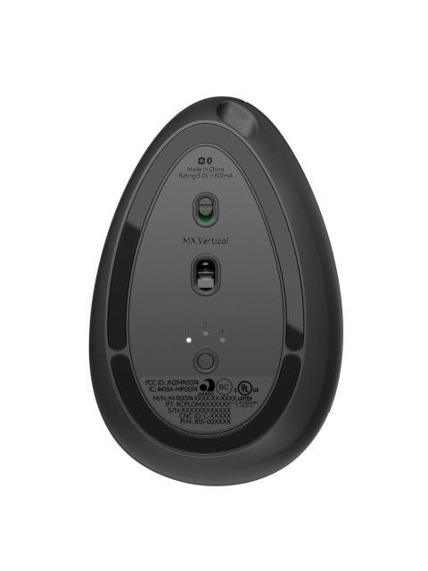 MOUSE ERGONOMICO LOGITECH MX VERTICAL INALAMBRICO OPTICO 4.000DPI RF INALAMBRICO NEGRO - Imagen 7