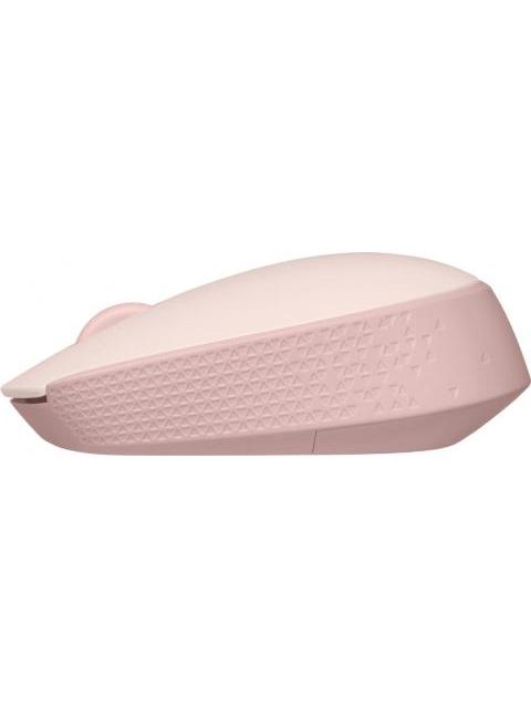 MOUSE ERGONOMICO LOGITECH OPTICO M170 INALAMBRICO USB 1000DPI ROSA - Imagen 3