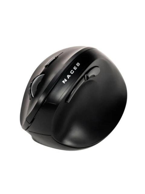 MOUSE ERGONOMICO NACEB INFINITY VERTICAL VS1 INALAMBRICO OPTICO 1.600DPI BLUETOOTH NEGRO - Imagen 6