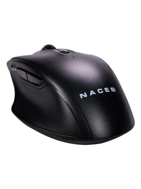 MOUSE ERGONOMICO NACEB NA-0139N INALAMBRICO OPTICO 1.600DPI RF INALAMBRICO NEGRO - Imagen 5