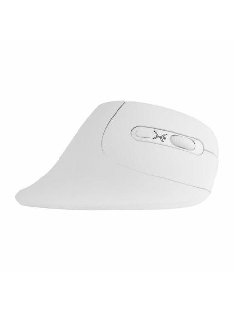 MOUSE ERGONOMICO PERFECT CHOICE OPTICO SNOUSE INALAMBRICO USB 3200DPI BLANCO - Imagen 4
