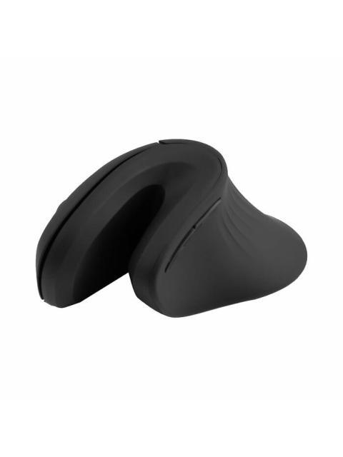MOUSE ERGONOMICO PERFECT CHOICE OPTICO SNOUSE INALAMBRICO USB 3200DPI NEGRO - Imagen 3