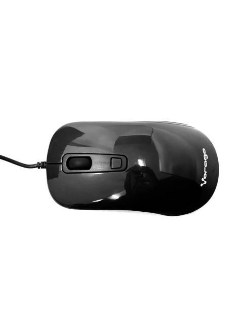 MOUSE ERGONOMICO VORAGO OPTICO MO-102 ALAMBRICO USB 1600DPI NEGRO - Imagen 7