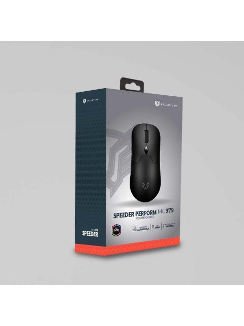 MOUSE GAMER BALAM RUSH OPTICO SPEEDER PERFORM MG979 RF INALAMBRICO 10.000DPI NEGRO - Imagen 5