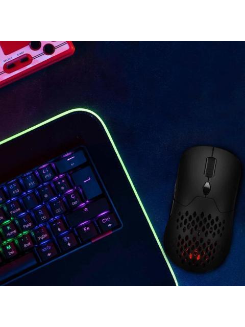 MOUSE GAMER BALAM RUSH OPTICO SPEEDER PERFORM MG979 RF INALAMBRICO 10.000DPI NEGRO - Imagen 6