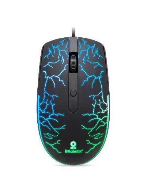 MOUSE GAMER BROBOTIX OPTICO STORM ALAMBRICO USB 1600DPI NEGRO-RGB 263946 - Imagen 3