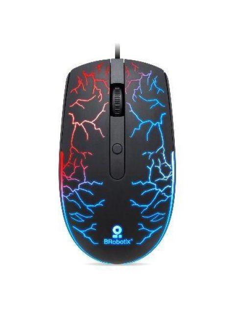 MOUSE GAMER BROBOTIX OPTICO STORM ALAMBRICO USB 1600DPI NEGRO-RGB 263946 - Imagen 5