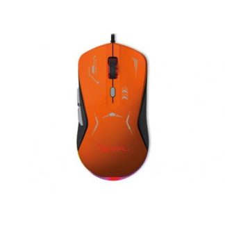 MOUSE GAMER ERGONOMICO STYLOS XZEAL XZ-401 ALAMBRICO OPTICO 7.200DPI USB-A MULTICOLOR