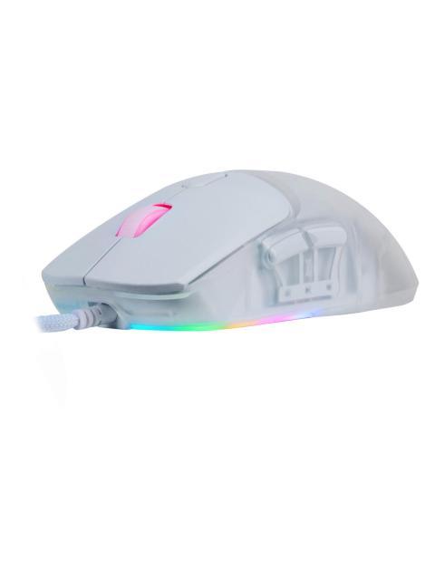 MOUSE GAMER GAME FACTOR OPTICO MOG530 ALAMBRICO USB 12.000DPI BLANCO - Imagen 4