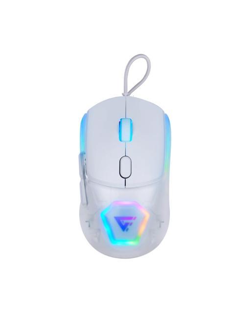 MOUSE GAMER GAME FACTOR OPTICO MOG530 ALAMBRICO USB 12.000DPI BLANCO - Imagen 7