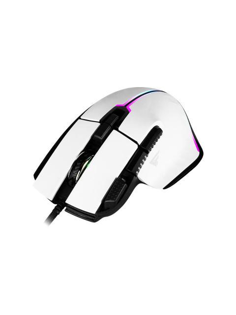 MOUSE GAMER GAME FACTOR OPTICO MOG602-WH ALAMBRICO USB A 19.000DPI BLANCO - Imagen 4