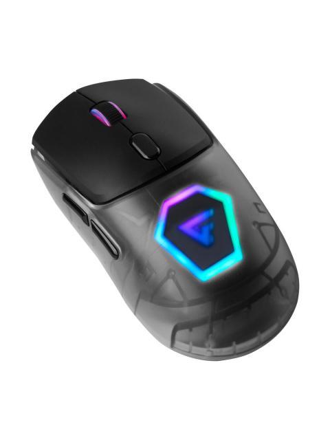 MOUSE GAMER GAME FACTOR OPTICO MOW700 INALAMBRICO BLUETOOTH USB 26.000DPI NEGRO - Imagen 2