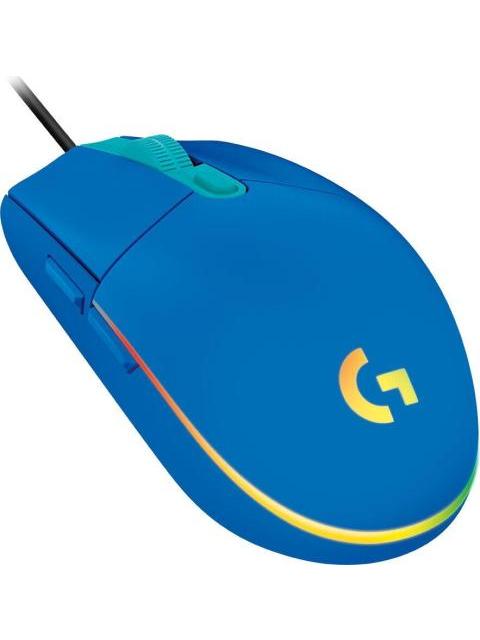 MOUSE GAMER LOGITECH G203 LIGHTSYNC RGB 8 000DPI USB AZUL 910-005795 - Imagen 3
