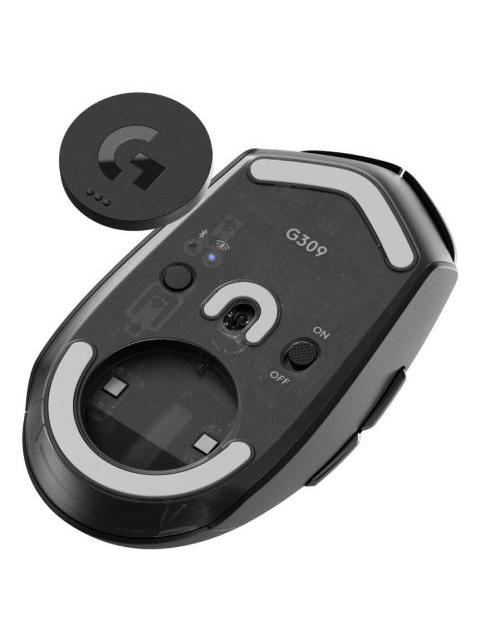 MOUSE GAMER LOGITECH G309 LIGHTSPEED INALAMBRICO OPTICO 25.600DPI RF INALAMBRICO-BLUETOOTH NEGRO - Imagen 5