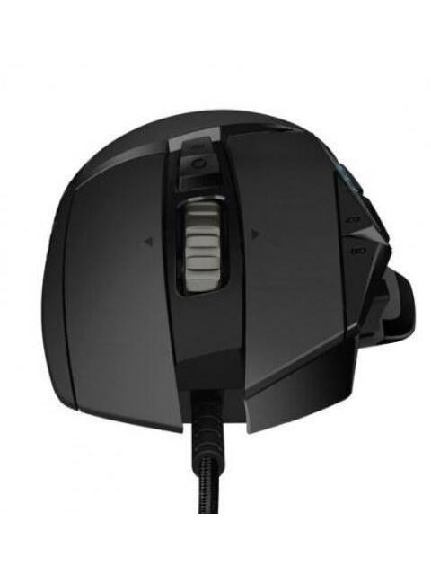 MOUSE GAMER ERGONOMICO LOGITECH OPTICO G502 HERO RGB ALAMBRICO USB 16.000DPI NEGRO - Imagen 4