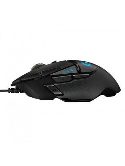 MOUSE GAMER ERGONOMICO LOGITECH OPTICO G502 HERO RGB ALAMBRICO USB 16.000DPI NEGRO - Imagen 5