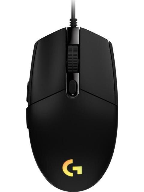 MOUSE GAMER LOGITECH OPTICO G203 LIGHTSYNC ALAMBRICO USB 8000DPI NEGRO - Imagen 2
