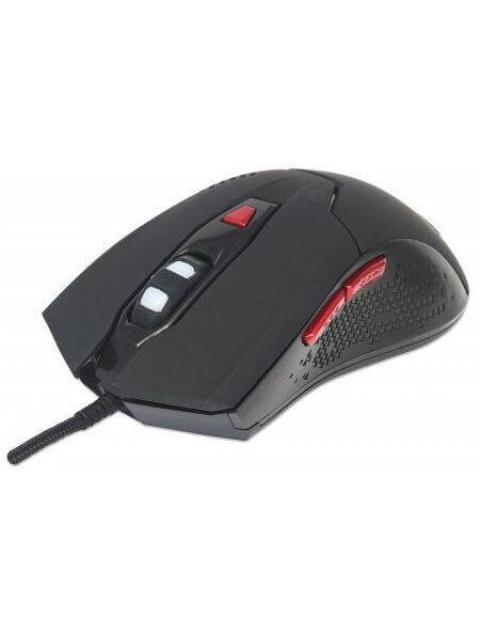 MOUSE GAMER MANHATTAN OPTICO 176071 ALAMBRICO USB-A 2400DPI NEGRO - Imagen 3