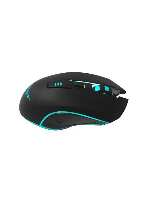 MOUSE GAMER NACEB OPTICO HORUS ALAMBRICO USB 3200DPI NEGRO - Imagen 4