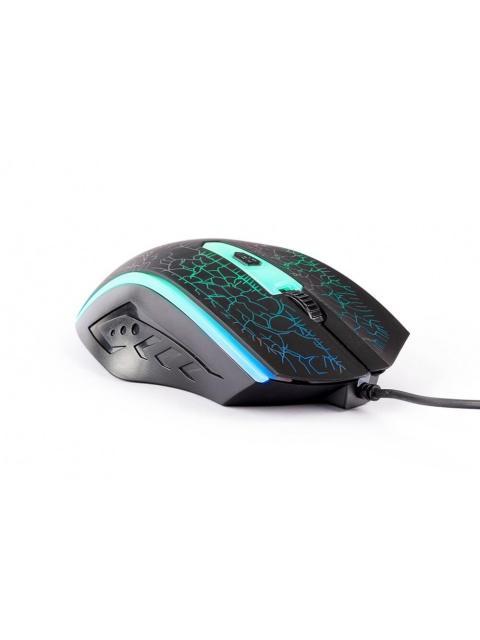 MOUSE GAMER NACEB OPTICO NA-592NE ALAMBRICO USB 1200DPI MULTICOLOR - Imagen 3