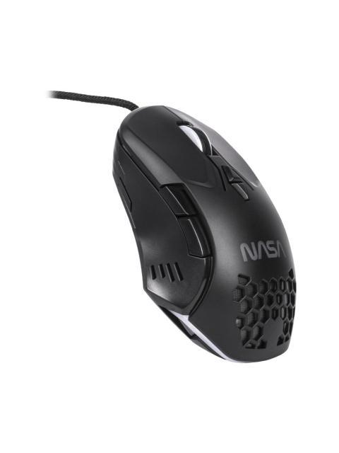 MOUSE GAMER TECHZONE OPTICO NASA NS-GM01 ALAMBRICO USB 6000DPI NEGRO - Imagen 5