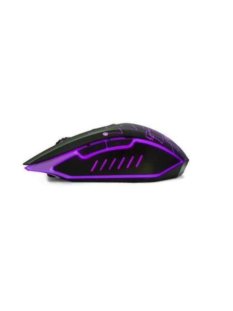MOUSE GAMER VORAGO OPTICO MO-501 ALAMBRICO USB 3200DPI NEGRO - Imagen 4