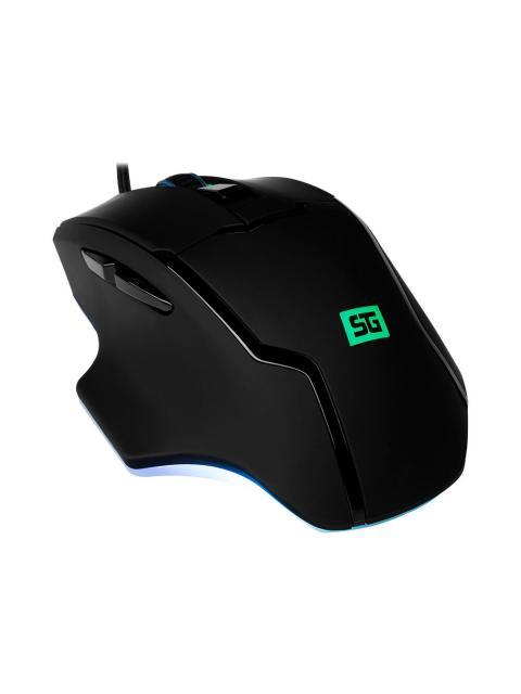 MOUSE GAMER VORAGO OPTICO MO-504 ALAMBRICO USB 6400DPI NEGRO - Imagen 9