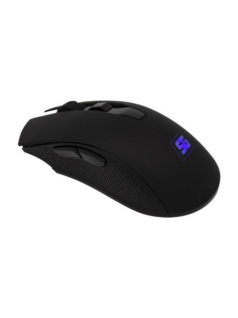 MOUSE GAMER VORAGO OPTICO MO-600 INALAMBRICO USB 2400DPI NEGRO - Imagen 7