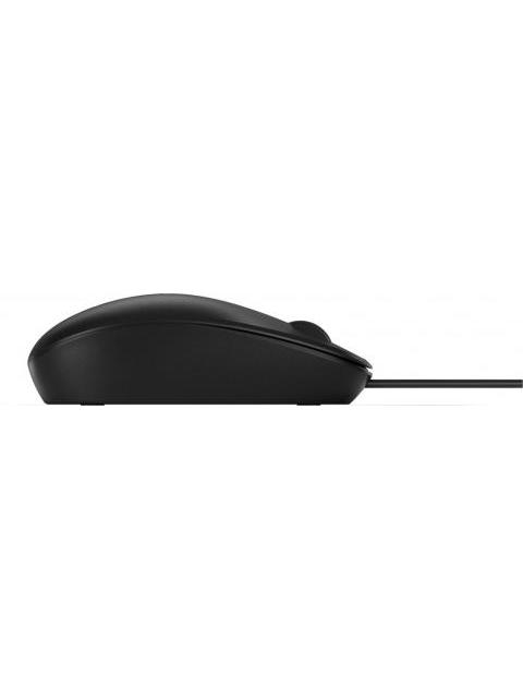 MOUSE HP 125 WIRED MOUSE ALAMBRICO USB 1200DPI NEGRO - Imagen 2