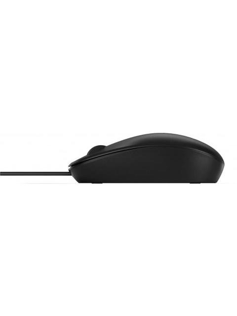 MOUSE HP 125 WIRED MOUSE ALAMBRICO USB 1200DPI NEGRO - Imagen 3