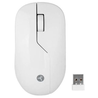 MOUSE INALAMBRICO ARMOR  RECARGABLE TECHZONE COLOR BLANCO 1200 DPI 3 BOTONES.