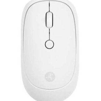 MOUSE INALAMBRICO TECHZONE TERMINADO RUBBER SILENCIOSO COLOR BLANCO