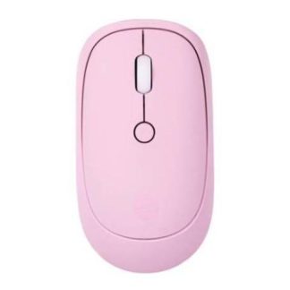 MOUSE INALAMBRICO TECHZONE TERMINADO RUBBER SILENCIOSO COLOR ROSA