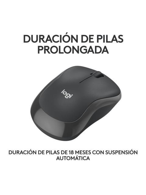 MOUSE LOGITECH OPTICO M240 SILENT INALAMBRICO BLUETOOTH 4000DPI GRAFITO - Imagen 4