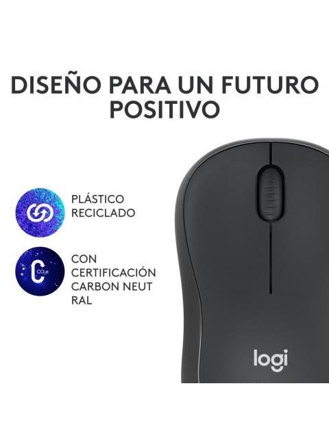 MOUSE LOGITECH OPTICO M240 SILENT INALAMBRICO BLUETOOTH 4000DPI GRAFITO - Imagen 8