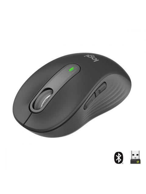 MOUSE LOGITECH OPTICO M650 INALAMBRICO BLUETOOTH 2000DPI NEGRO - Imagen 6
