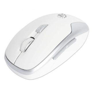MOUSE MANHATTAN MW6185 INALAMBRICO OPTICO 1.600DPI RF INALAMBRICO BLANCO