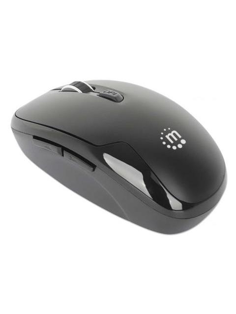 MOUSE MANHATTAN MW6185 INALAMBRICO OPTICO 1.600DPI RF INALAMBRICO NEGRO - Imagen 3