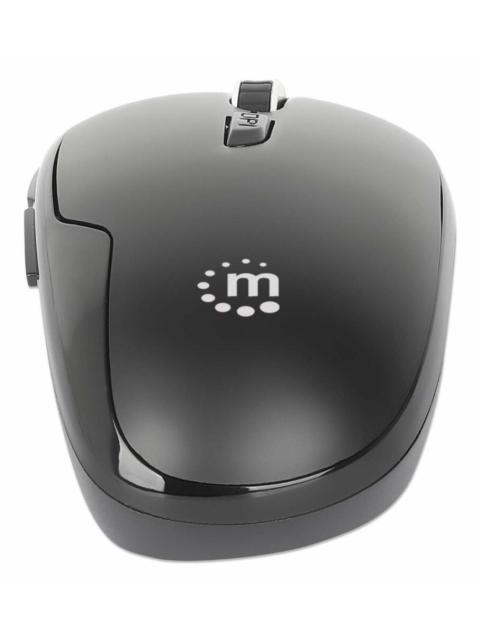 MOUSE MANHATTAN MW6185 INALAMBRICO OPTICO 1.600DPI RF INALAMBRICO NEGRO - Imagen 5