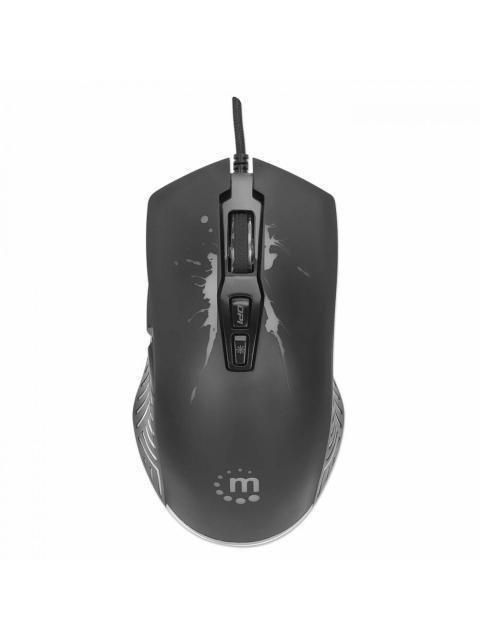 MOUSE MANHATTAN OPTICO 190220 USB A 7200DPI NEGRO - Imagen 3