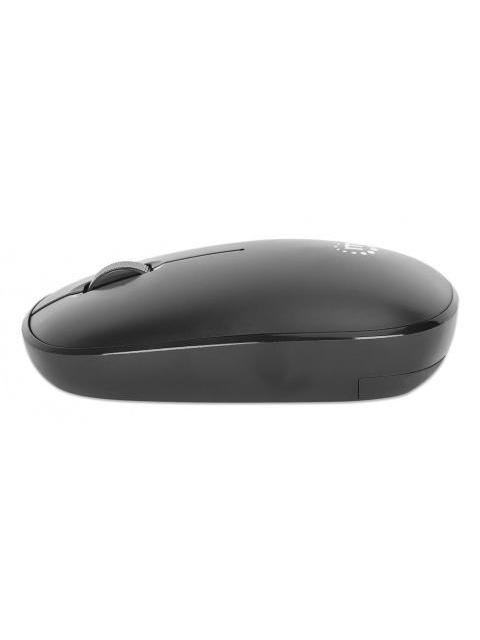 MOUSE MANHATTAN OPTICO 190312 INALAMBRICO USB-A 1200DPI NEGRO - Imagen 4