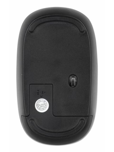 MOUSE MANHATTAN OPTICO 190312 INALAMBRICO USB-A 1200DPI NEGRO - Imagen 5