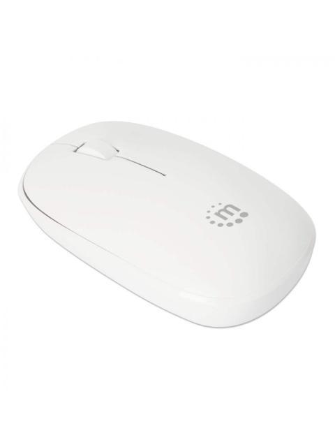 MOUSE MANHATTAN OPTICO 190329 INALAMBRICO USB 1200 DPI BLANCO - Imagen 3