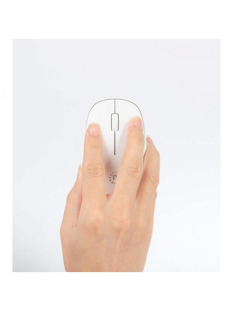 MOUSE MANHATTAN OPTICO 190329 INALAMBRICO USB 1200 DPI BLANCO - Imagen 4