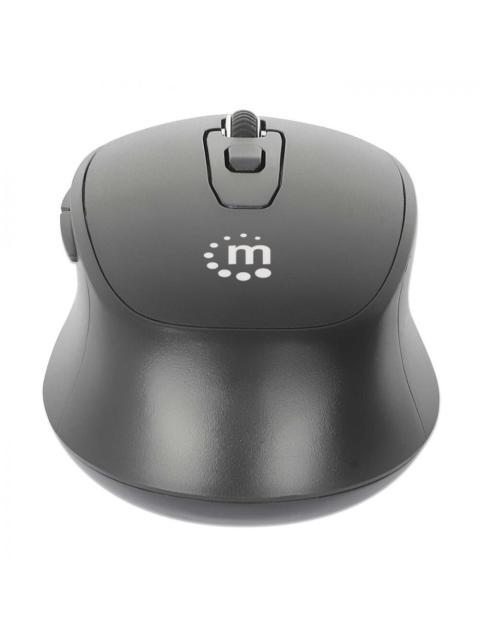 MOUSE MANHATTAN OPTICO 190343 INALAMBRICO RF INALAMBRICO 1600 DPI NEGRO - Imagen 3