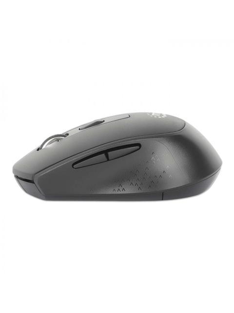 MOUSE MANHATTAN OPTICO 190343 INALAMBRICO RF INALAMBRICO 1600 DPI NEGRO - Imagen 4