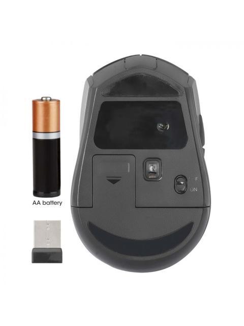 MOUSE MANHATTAN OPTICO 190343 INALAMBRICO RF INALAMBRICO 1600 DPI NEGRO - Imagen 6