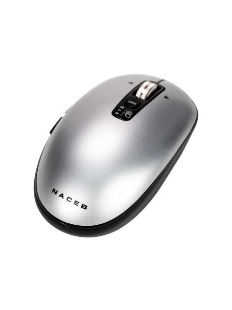 MOUSE NACEB LS1 INALAMBRICO OPTICO 3.200DPI BLUETOOTH GRIS - Imagen 7